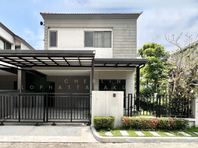 V Compound Ratchaphruek-Pinklao : วี คอมพาวด์ ราชพฤกษ์ - ปิ่นเกล้า, นนทบุรี, ซอยสวนผัก 32, มหาสวัสดิ์, บางกรวย, นนทบุรี, 172 ตร.ม., บ้านแฝด ขาย, โดย Cherlin Lophattarakulsart, 500107002 - DDproperty.com