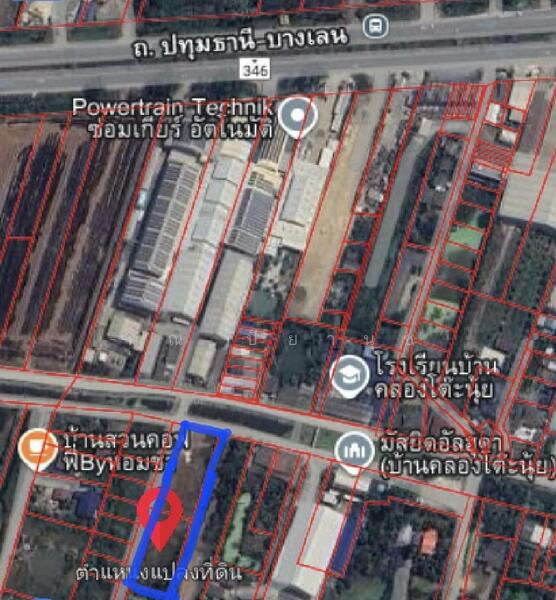 ขาย - ขาย ที่ดิน จัดสรรสวย 826 ตรว. ห่าง ถนน 346 เพียง 350 เมตร เหมาะสร้างบ้าน โกดัง โฮมออฟฟิศ, นนทบุรี
