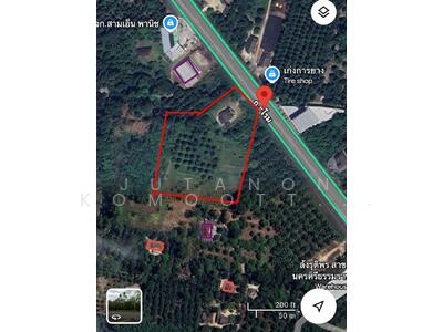 ขาย - ขายที่ดินพร้อมสิ่งปลูกสร้าง 8 ไร่ ติดถนนใหญ่ อ.พรหมคีรี จ.นครศรีธรรมราช, นครศรีธรรมราช