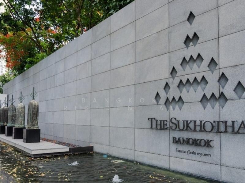 The Sukhothai Residences : เดอะ สุโขทัย เรสซิเด้นซ์, กรุงเทพ, 3 ถนนสาทรใต้ แขวงทุ่งมหาเมฆ เขตสาทร กรุงเทพมหานคร, ทุ่งมหาเมฆ, สาทร, กรุงเทพ, 157 ตร.ม., คอนโด ให้เช่า, โดย Bangkok Residential, 500109605 - DDproperty.com