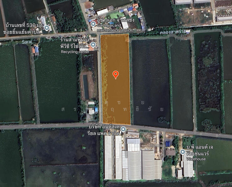 ขาย - ที่ดิน 10 ไร่ ซอยยิ้มแย้ม ซอยประชาอุทิศ 90, สมุทรปราการ