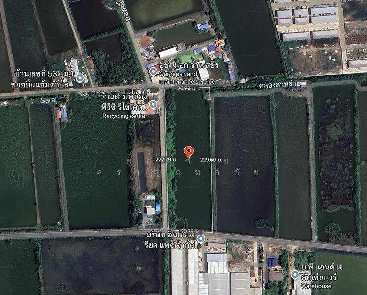 ขาย - ที่ดิน 10 ไร่ ซอยยิ้มแย้ม ซอยประชาอุทิศ 90, สมุทรปราการ