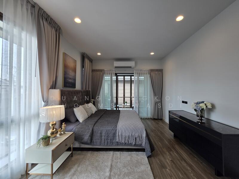 Burasiri Krungthep Kreetha, Bangkok, 95 Soi Pracha Ruam Chai, Hua Mak, Bang Kapi, Bangkok, 4 Bedrooms, 238 sqm, Single Detached House For Rent, by Duangjongkon Choomsawasdi, 500112019 - DDproperty.com