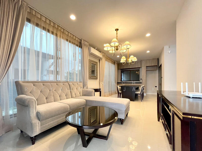 Burasiri Krungthep Kreetha, Bangkok, 95 Soi Pracha Ruam Chai, Hua Mak, Bang Kapi, Bangkok, 4 Bedrooms, 224 sqm, Single Detached House For Rent, by Sittidach Ritkajorn (Jack ), 500112162 - DDproperty.com