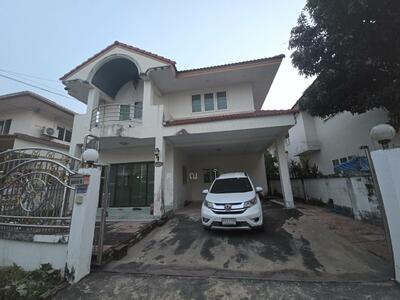 ขาย - บ้านใกล้ทางด่วนกาญจนาพิเษก คุ้มที่สุดย่านเทพารักษ์!! ขายบ้านเดี่ยว 2 ชั้น หมู่บ้านเฟื่องฟ้าวิลล่า9, สมุทรปราการ