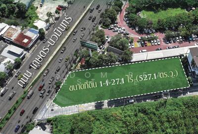 ขาย - ที่ดินติดถนน เกษตรนวมินทร์ ใกล้ Central EastVille และทางด่วน, กรุงเทพ