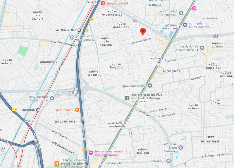 ขาย - ที่ดินสิ่งปลูกสร้าง 54 ตารางวา ถนนงามวงศ์วาน โซนเกษตรศาสตร์ ลาดยาว จตุจักร ใกล้ BTS เกษตรศาสตร์, กรุงเทพ