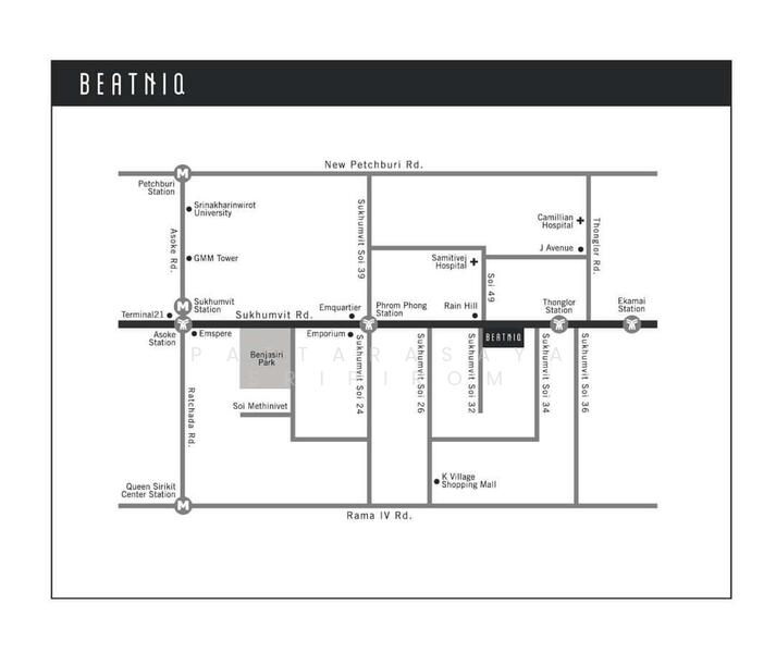 BEATNIQ Sukhumvit 32 : บีทนิค สุขุมวิท 32, กรุงเทพ, ซอยสุขุมวิท 32 ถนนสุขุมวิท, คลองตัน, คลองเตย, กรุงเทพ, 96 ตร.ม., คอนโด ขาย, โดย Pattarasaya Sripirom, 500117844 - DDproperty.com