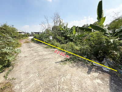 ขาย - ที่เปล่า ซอยวัดสวนแก้ว ถนนราชพฤกษ์ บางกร่าง เมืองนนทบุรี, นนทบุรี