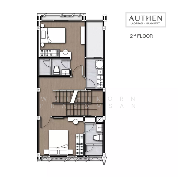 Authen Ladprao-Nakniwat, Bangkok, Soi Nak Niwat 48 Yaek 14, Pradit Manudharm Road, Lat Phrao, Lat Phrao, Bangkok, 3 Bedrooms, 276 sqm, Townhouse For Rent, by Wuthikorn Prasomsan, 500119535 - DDproperty.com