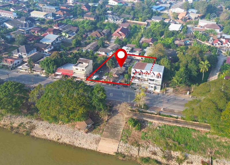 ขาย - ที่ดิน 1 ไร่ 41 ตรว. ทำเลศักยภาพ วิวริมแม่น้ำโขง ตัวเมืองเชียงแสน, เชียงราย