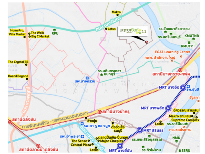 For Sale - Pruksa Village 11 Rattanathibet-Ratchaphruek, Nonthaburi