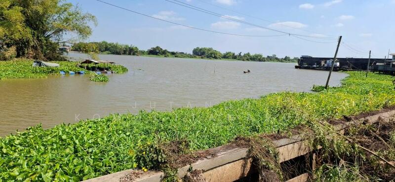 ขาย - ขายที่ดินติดแม่น้ำเจ้าพระยา ทำเลดี, ปทุมธานี