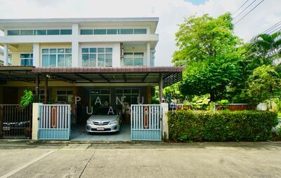 ขาย - ขาย บ้านแฝด โครงการปัญฐิญา 3 ราชพฤกษ์–พระราม 5 ขนาด 49.7 ตร.ว. 128 ตร.ม. 3ห้องนอน หลังมุม, นนทบุรี