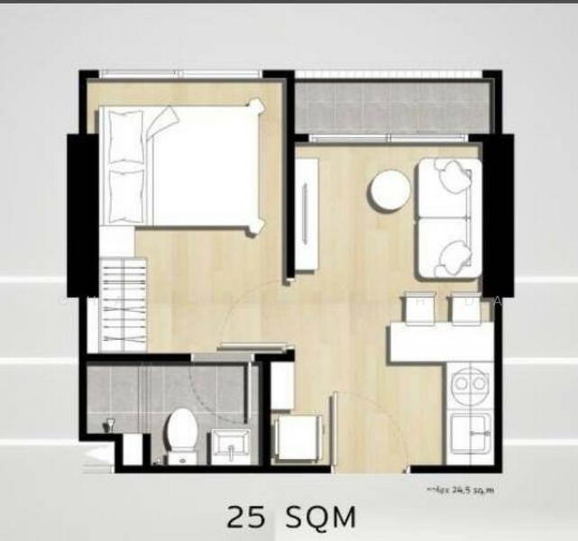 Knightsbridge Prime Sathorn, Bangkok, 599 Naradhiwas Rajanagarindra Road, Thung Maha Mek, Sathon, Bangkok, 1 Bedroom, 25 sqm, Condo For Sale, by Chatuphon Mochida, 500121902 - DDproperty.com