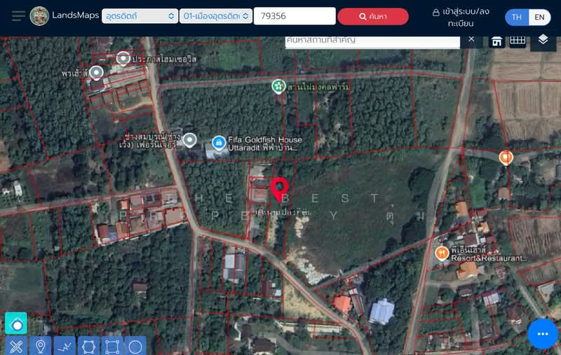 ที่ดินท่าเสา อุตรดิตถ์, Uttaradit, Tha Sao, Muang Uttaradit, Uttaradit, , 1,600 sqm, Land For Sale, by The Best Property ตุ๋ม, 500122331 - DDproperty.com