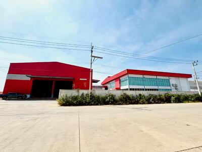 ขาย - โรงงานขอใบรง.4ได้ 2 ไร่ครึ่ง พันท้ายนรสิงห์ สมุทรสาคร ใกล้นิคมสินสาคร แถมเครน/ไฟ160Kva./solar cell, สมุทรสาคร