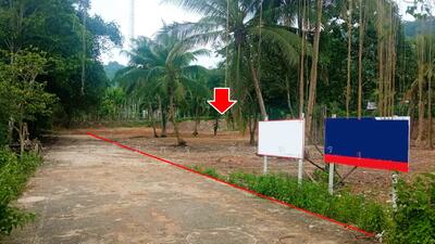 ขาย - ที่ดินเปล่าในหมู่บ้านระนองฮิลล์ อำเภอเมือง จังหวัดระนอง, ระนอง