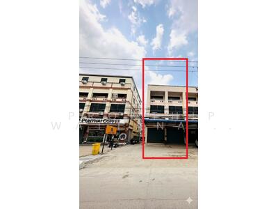 ขาย - ขาย / ให้เช่า ตึกมุม 2 คูหา ดอนหัวฬ่อ–อมตะนคร ชลบุรี, ชลบุรี