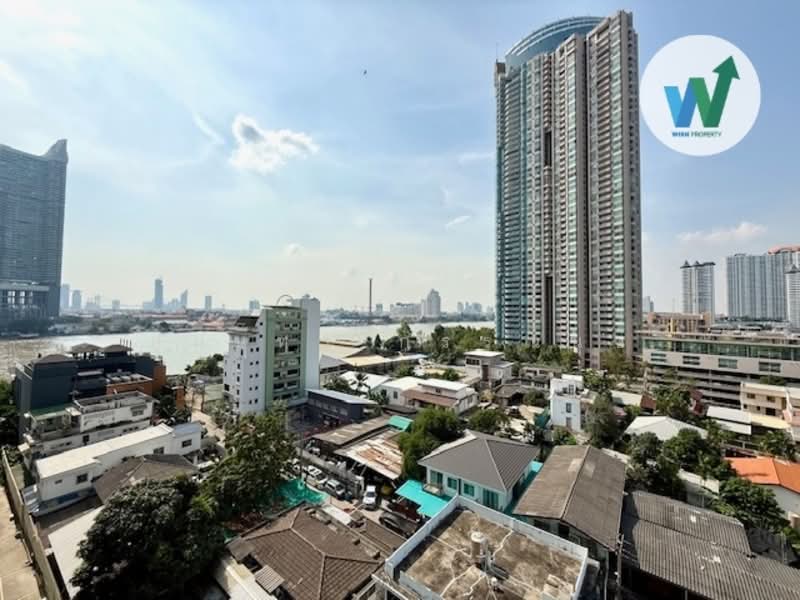 Supalai River Place Charoen Nakorn, Bangkok, 1529 Soi Chareonnakorn 39, Chareonnakorn Road, Bang Lam Phu Lang, Khlong San, Bangkok, 1 Bedroom, 44 sqm, Condo For Sale, by สุมนทา กรรณนุช, 500130154 - DDproperty.com