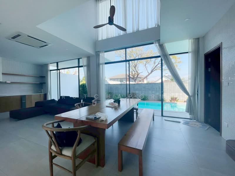 ให้เช่า - บ้าน 3 ชั้น พร้อมสระว่ายน้ำส่วนตัว ให้เช่า – ใกล้มหาวิทยาลัยเชียงใหม่ เพียง 5 นาที ค่าเช่า 70,000 บา, เชียงใหม่