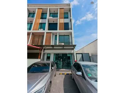 ขาย - ตึกมุมหายาก ทำเลการค้า เหมาะสำหรับทำHome ออฟฟิศ ,Clinic หรือทำค้าขาย !! อาคารพาณิชย์4ชั้น 34.8 ตร.วา, สมุทรปราการ