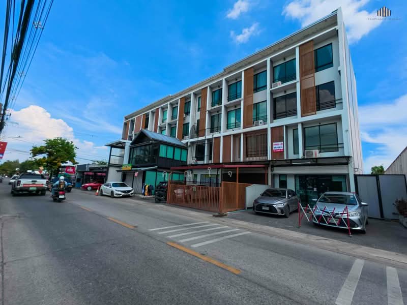 For Sale - ตึกมุมหายาก ทำเลการค้า เหมาะสำหรับทำHome ออฟฟิศ ,Clinic หรือทำค้าขาย !! อาคารพาณิชย์4ชั้น 34.8 ตร.วา, Samut Prakan