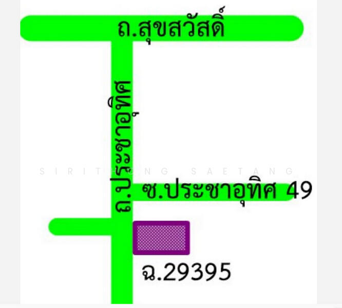 ขาย - อาคารพาณิชย์ 3.5 ชั้น 20 ตร.วา ปากซอยประชาอุทิศ 49 ติดถนนประอุทิศ บางมด ทุ่งครุ ใกล้ มจธ.บางมด, กรุงเทพ