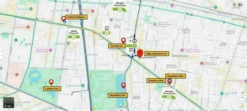 The Edge Sukhumvit 23 : เอดจ์ สุขุมวิท 23, กรุงเทพ, 6 ซอยสุขุมวิท 23, คลองเตยเหนือ, วัฒนา, กรุงเทพ, 30 ตร.ม., คอนโด ให้เช่า, โดย Tanapat Jitwatcharakomol, 500133976 - DDproperty.com