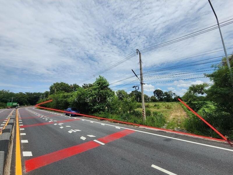 ขาย - ขายที่ดิน 8 ไร่ๆละ 4.7 ล้าน อยู่พื้นที่สีม่วงห่างท่าเรือแหลมฉบัง34กิโล หน้ากว้าง 60 เมตรติดถ.สาย3027, ชลบุรี