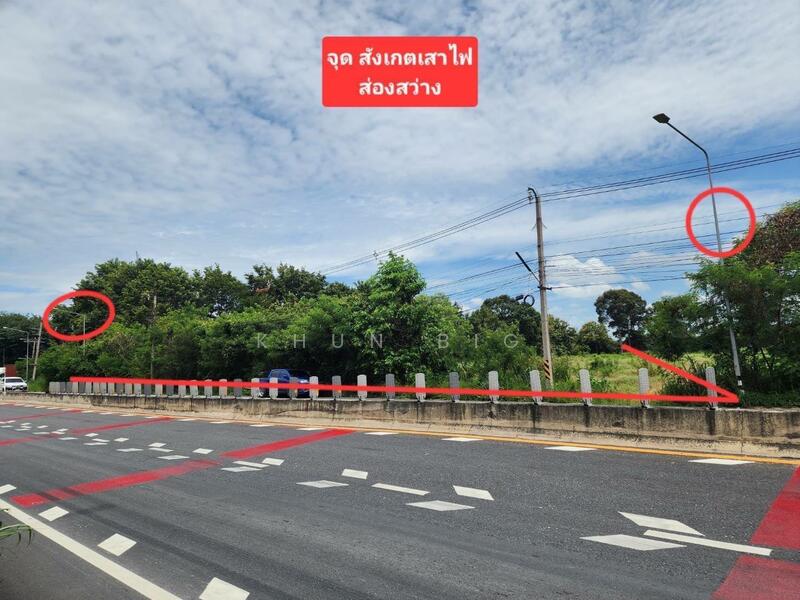 ขาย - ขายที่ดิน 8 ไร่ๆละ 4.7 ล้าน อยู่พื้นที่สีม่วงห่างท่าเรือแหลมฉบัง34กิโล หน้ากว้าง 60 เมตรติดถ.สาย3027, ชลบุรี