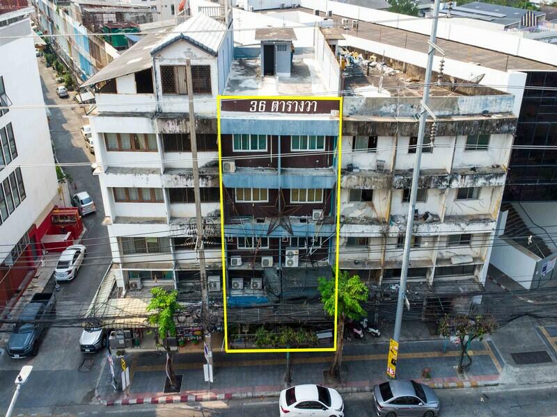 For Sale - ขายอาคารพาณิชย์ 2 คูหา (ตึกแถว) ติดถนนประชาชื่น | โซนบางโพ–บางซ่อน–เตาปูน, Bangkok