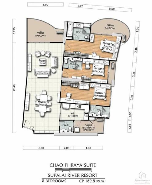 ให้เช่า - Supalai River Resort : ศุภาลัย ริเวอร์ รีสอร์ท, กรุงเทพ