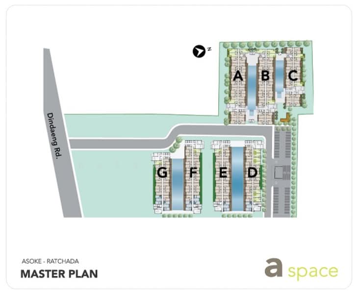 A Space Asoke-Ratchada, Bangkok, 624 Asoke-Dindaeng Road, Din Daeng, Bangkok, 1 Bedroom, 35 sqm, Condo For Sale, by สมโชค พลงาม, 500134593 - DDproperty.com