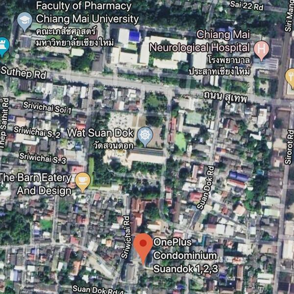 ขาย - OnePlus Condominium Suandok 1,2,3 : วัน พลัส สวนดอก 1,2,3, เชียงใหม่
