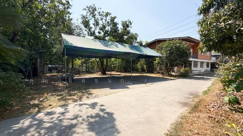 ขาย - ที่ดินเปล่า พร้อมสิ่งปลูกสร้าง 1 ไร่ ถนนเลียบคลองประปา ฝั่งแจ้งวัฒนะ ทำเลดี, นนทบุรี