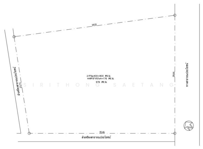 For Sale - Land for sale 244 sq.wa, Doi Suthep mountain views, 15 minutes from Central Festival, Chiang Mai