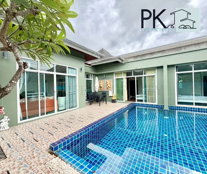 2R0431 This pool villa 4 bedroom 4 bathroom 65,000/month at Cherngtalay have fully furnished, Phuket, Choeng Thale, Thalang, Phuket, 4 Bedrooms, 150 sqm, Villa For Rent, by PK LIFE Property, 500136176 - DDproperty.com