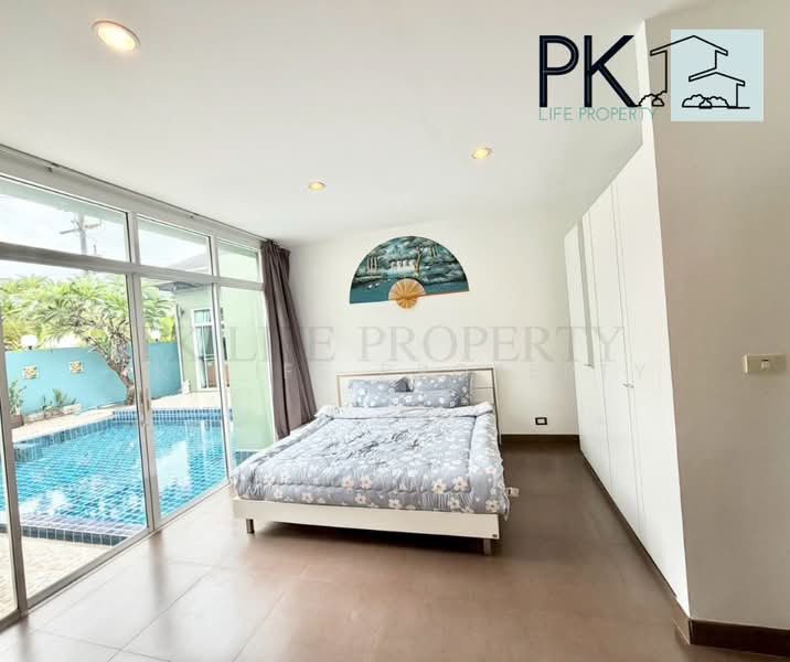2R0431 This pool villa 4 bedroom 4 bathroom 65,000/month at Cherngtalay have fully furnished, ภูเก็ต, เชิงทะเล, ถลาง, ภูเก็ต, 150 ตร.ม., วิลล่า ให้เช่า, โดย PK LIFE Property, 500136176 - DDproperty.com