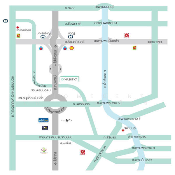 ขาย - D’ HABITAT Ratchapruek : ดิ ฮาบิแทท ราชพฤกษ์, นนทบุรี