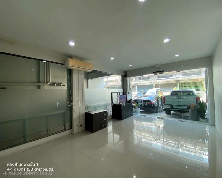 ให้เช่า - ให้เช่าโกดัง พร้อมออฟฟิศ บางกร่าง - ราชพฤกษ์ นนทบุรี แต่งพร้อมใช้งาน, นนทบุรี