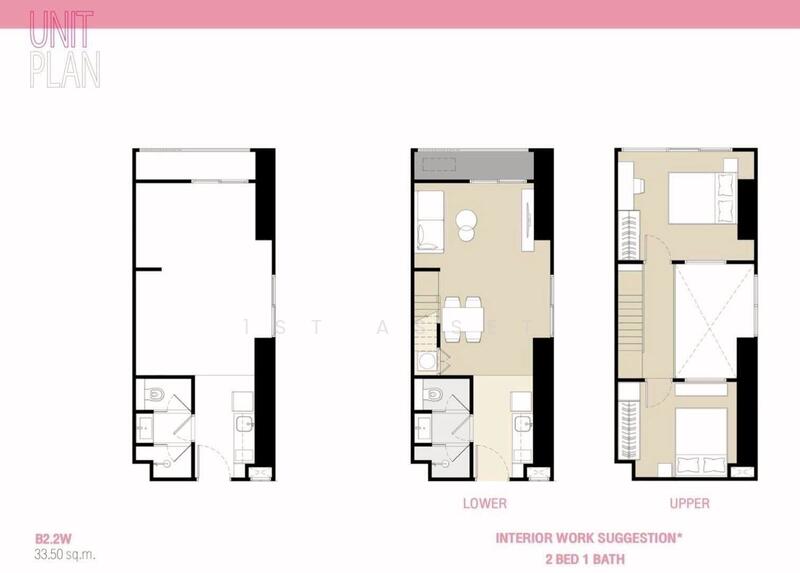 Culture Chula, Bangkok, 38/12 Soi Pratu Chai, Si Phraya, Bang Rak, Bangkok, 2 Bedrooms, 59 sqm, Condo Option To Buy, by 1st Asset, 500138899 - DDproperty.com