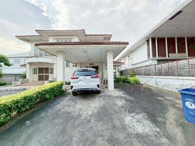 ขาย - บ้านเดี่ยว 2 ชั้น 104 ตร.ว. หมู่บ้านโชคประชาวิลล่า ใกล้เมืองทองธานี, นนทบุรี