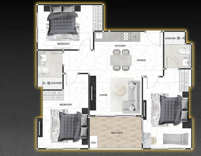 Zenith Pattaya 2, Chon Buri (Pattaya), 112 Thapphraya 15 Alley, Nong Pru, Bang Lamung (Pattaya), Chon Buri (Pattaya), 3 Bedrooms, 76 sqm, Condo Option To Buy, by Philip, 500139859 - DDproperty.com