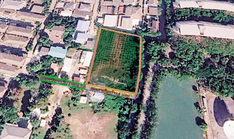 For Sale - ขายหรือให้เช่าที่ดินถมแล้ว 640 ตร.ว. ซอยติวานนท์ 25 แคราย ทำเลดี ใกล้รถไฟฟ้าสายสีชมพู, Nonthaburi