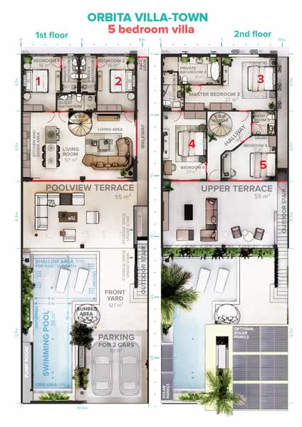 Orbita Villa Town : ออร์บิทา วิลล่า ทาวน์, ภูเก็ต, 76/206 ซอยนาใต้, ราไวย์, เมืองภูเก็ต, ภูเก็ต, 436 ตร.ม., บ้านแฝด ขาย, โดย Evgeniia Kov, 500141643 - DDproperty.com