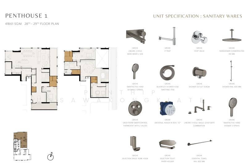 ROMM Convent, Bangkok, 42 Convent Road, Silom, Bang Rak, Bangkok, 4 Bedrooms, 419 sqm, Condo For Sale, by Ponthip Ussawakongkiate, 500141716 - DDproperty.com