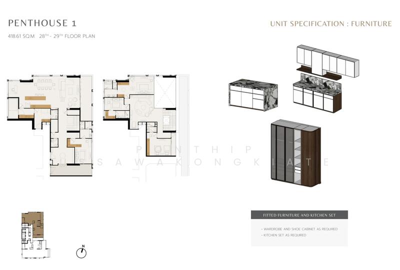 ROMM Convent, Bangkok, 42 Convent Road, Silom, Bang Rak, Bangkok, 4 Bedrooms, 419 sqm, Condo For Sale, by Ponthip Ussawakongkiate, 500141716 - DDproperty.com