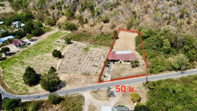 ขาย - บ้านติดเขา กาญจนบุรี ใกล้แม่น้ำแควน้อย 2 ไร่ 1 งาน, กาญจนบุรี