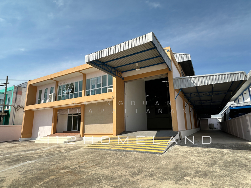 ให้เช่า - ให้เช่า-ขาย โกดัง 1,000 ตร.ม. ออฟฟิศ 2 ชั้น บางเพรียง สมุทรปราการ, สมุทรปราการ